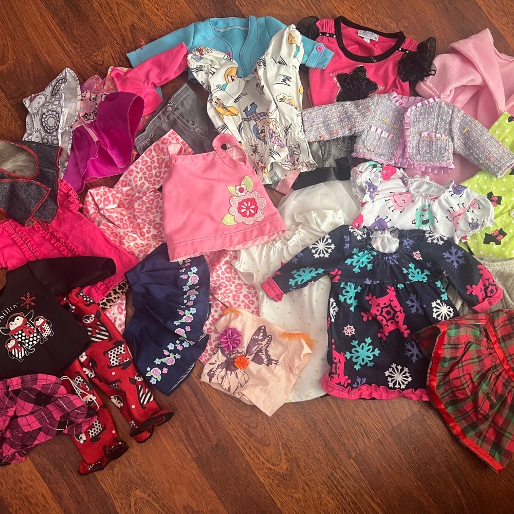 Doll clothes mostly 18” lot